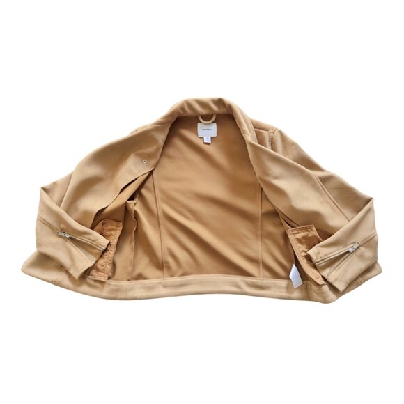 Women's Faux Suede Jacket (Medium) - Picture 4 of 9